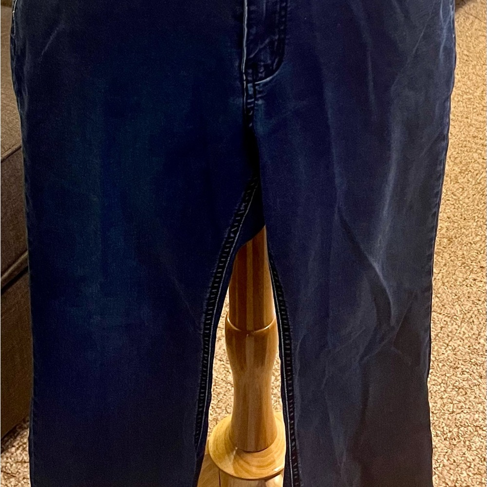 ETHYL brand jeans, size 12 in medium/dark blue.